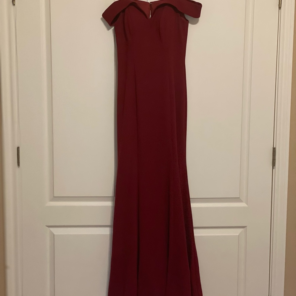 Women’s Formal Maroon Dress